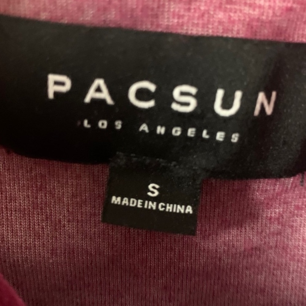 Pacsun Velour Oversized Pullover Hoodie - Picture 2 of 7